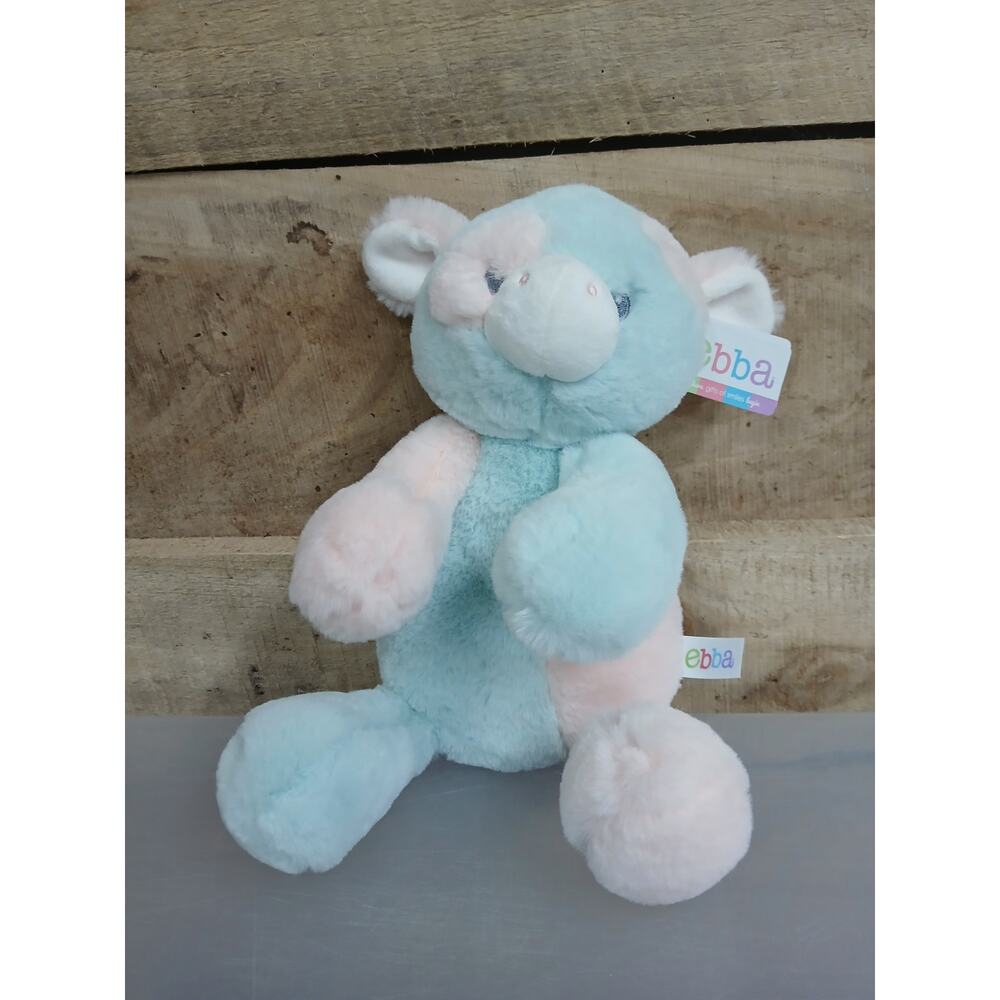 Carla Cow by Ebba, a 12-inch baby stuffed animal